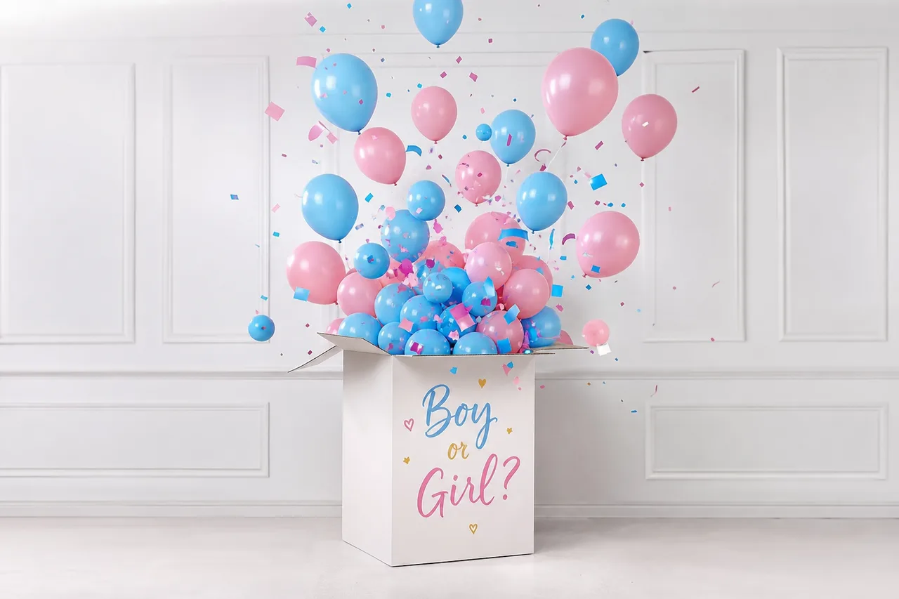 Gender reveal короб